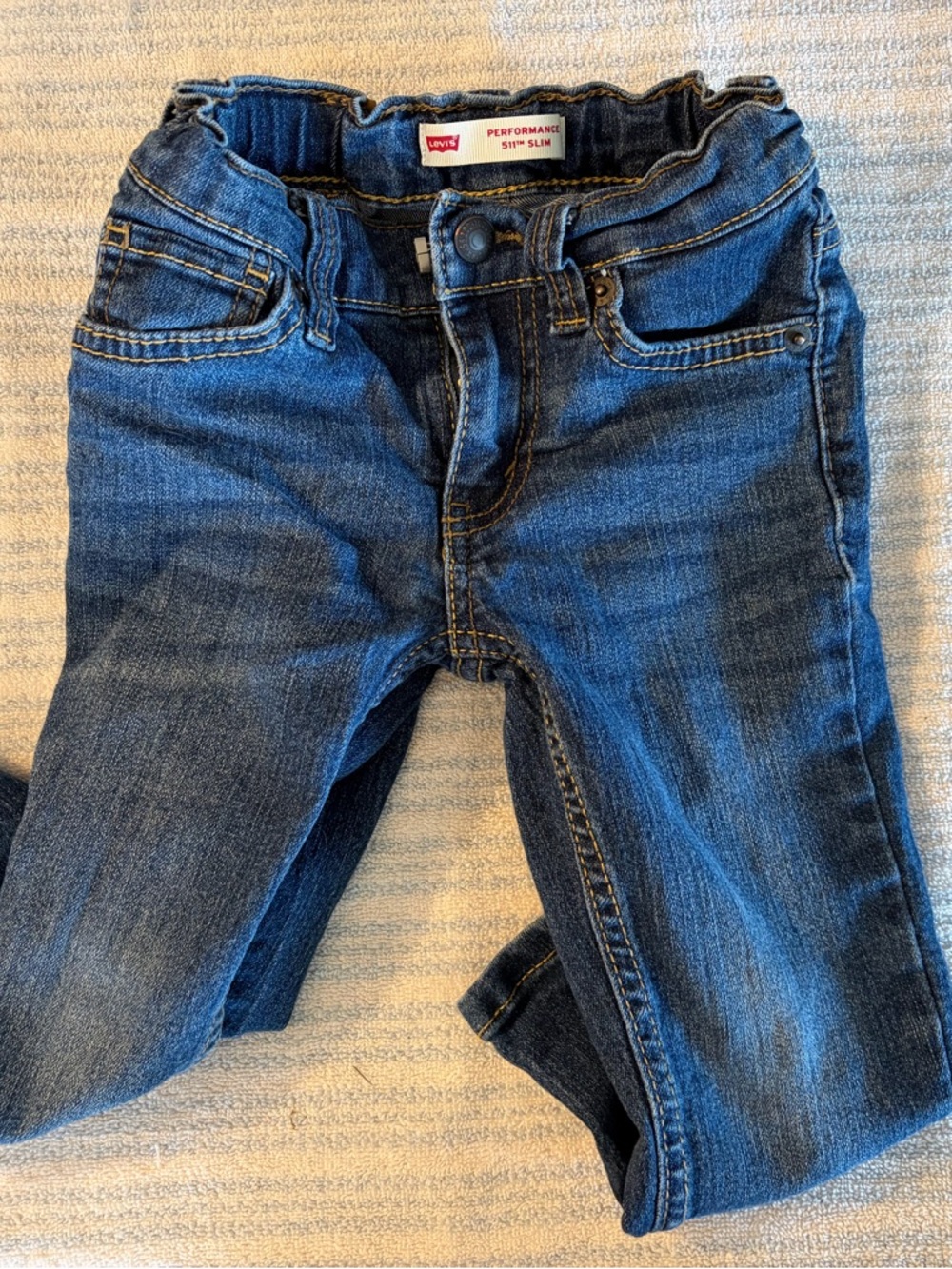 Levi's Slim Fit Boy’s Jeans - Dark Blue Denim 511 Slim